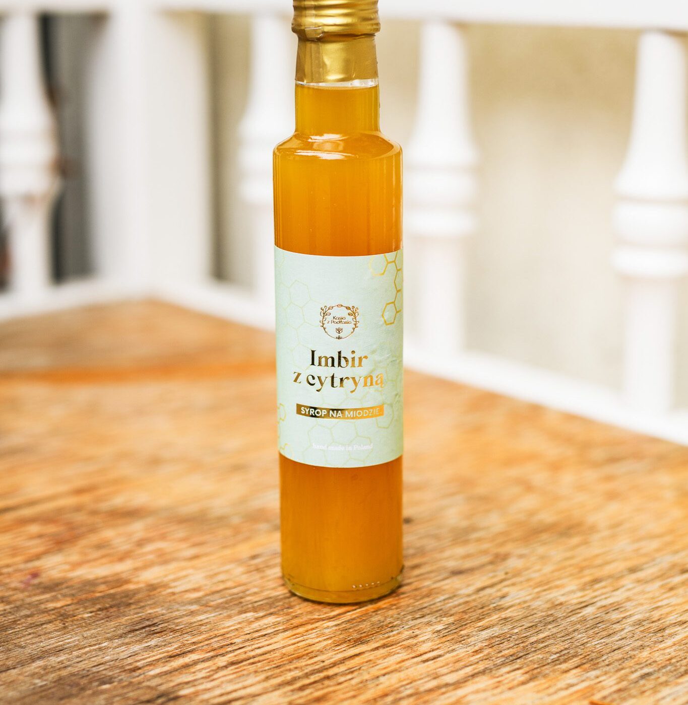 Syrop imbirowo- cytrynowy "Kasia z Podlasia"